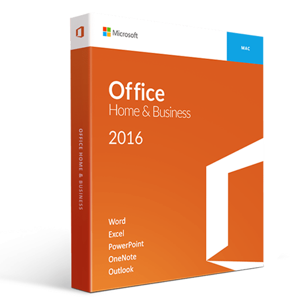 Office 2016 Home and Business for Mac Digital License